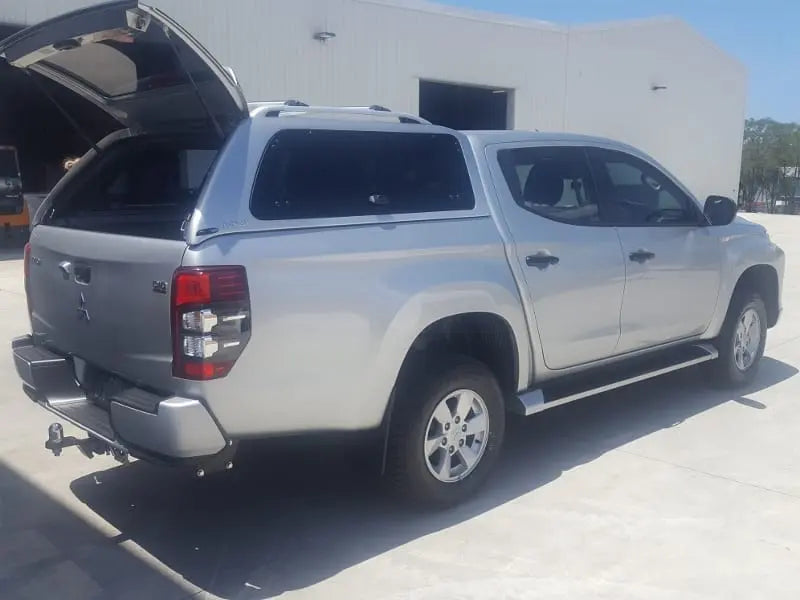 Alpha GSX Canopy - Lift Up Windows with Remote Locking to suit Mitsubishi Triton 15-23(Dual Cab)