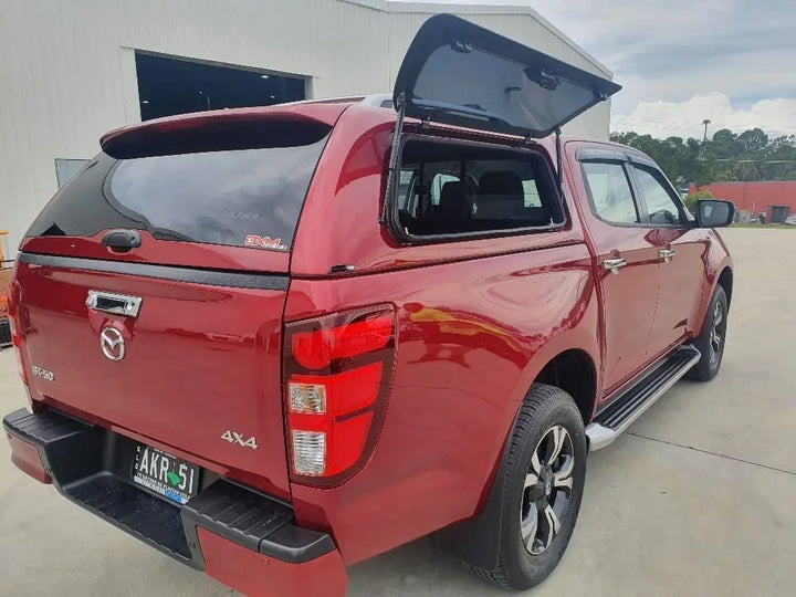 Alpha GSX Canopy -lift Up Windows with Remote Locking to suit Mazda BT50 21+(Dual Cab)
