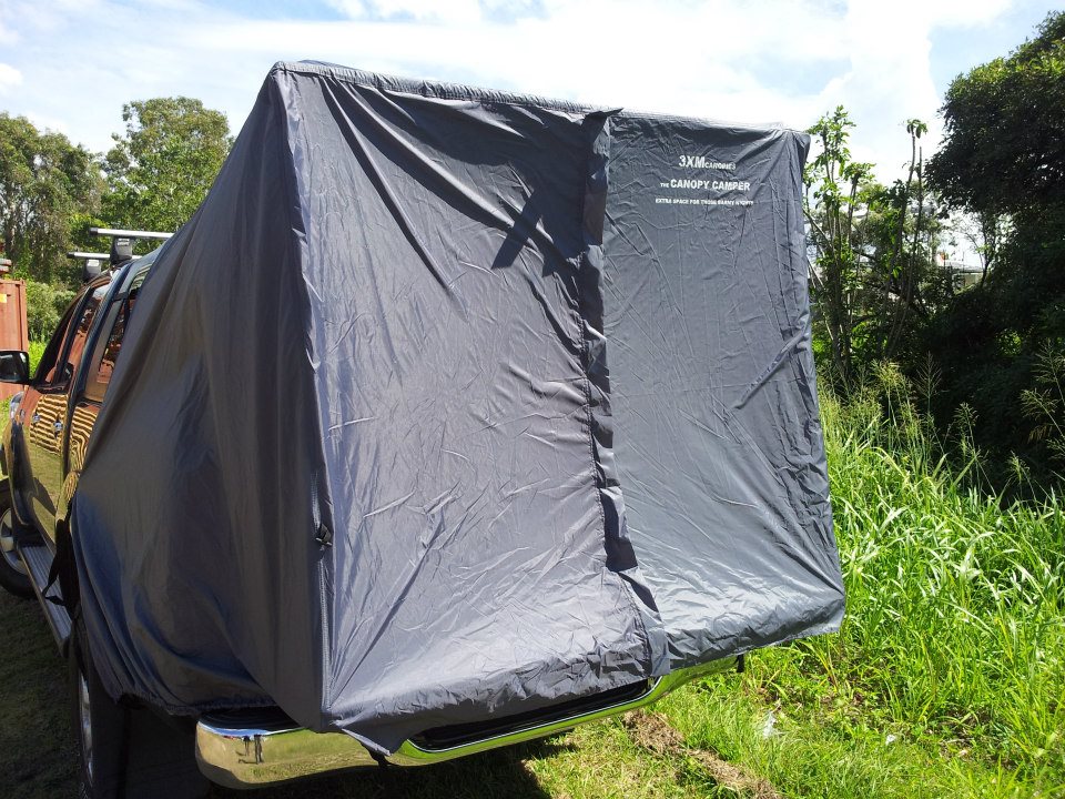 Canopy Camper Tent Sleeve - Fits all Dual Cab Styleside Utes with Canopies