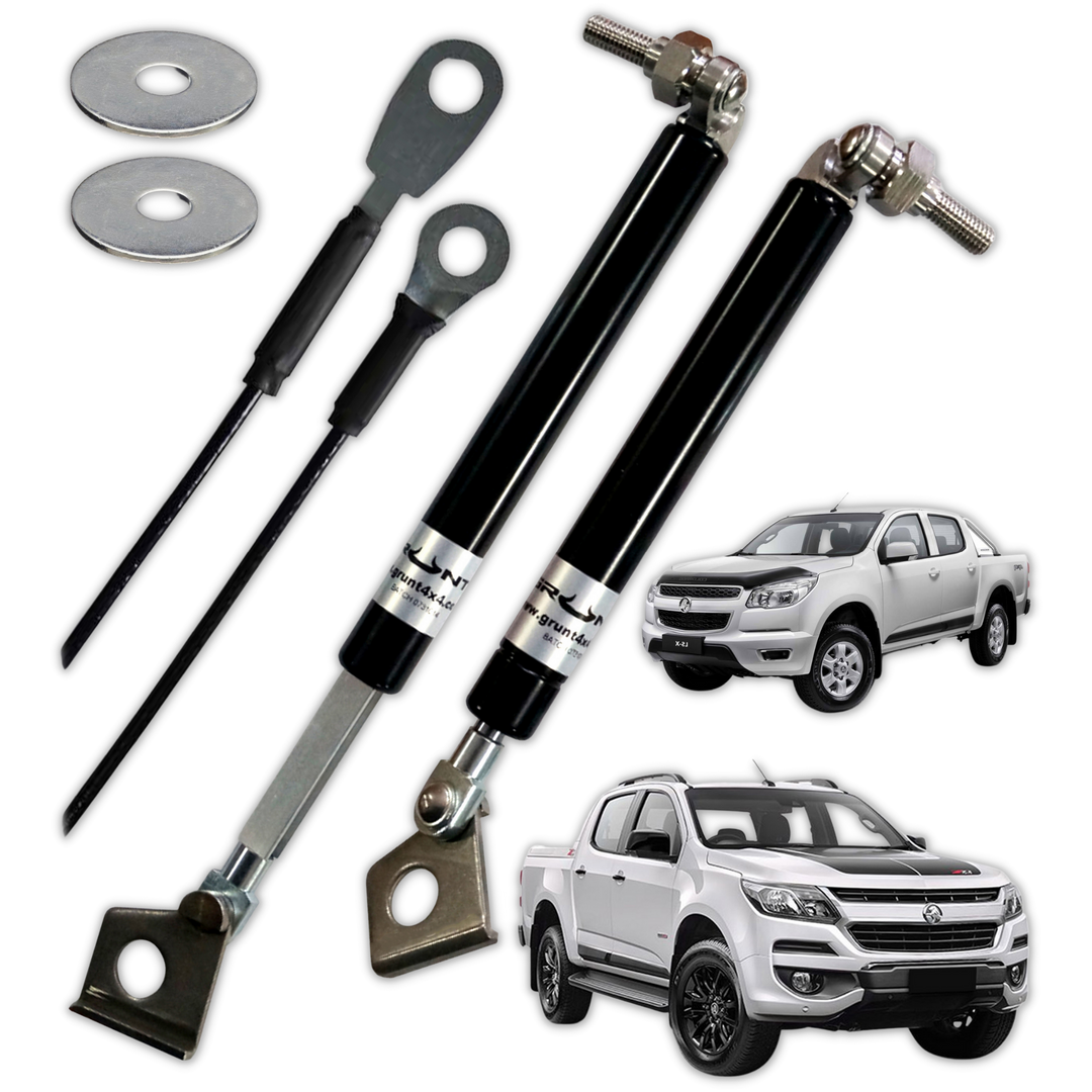 Holden Colorado RG 2012-2019 Tailgate Assist System (includes wire tailgate straps)