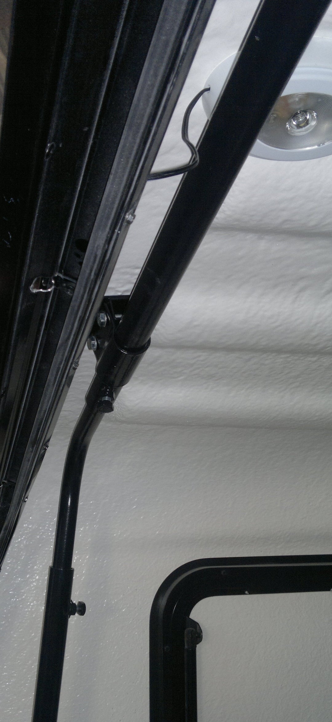 INTERNAL ROOF RACK BARS WITH 1500MM EXTERNAL ROOF RACKS - FITS MOST CANOPIES