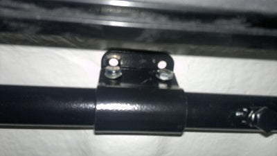 INTERNAL ROOF RACK BARS WITH 1500MM EXTERNAL ROOF RACKS - FITS MOST CANOPIES