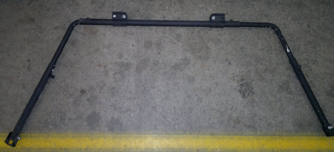 INTERNAL ROOF RACK BARS WITH 1500MM EXTERNAL ROOF RACKS - FITS MOST CANOPIES