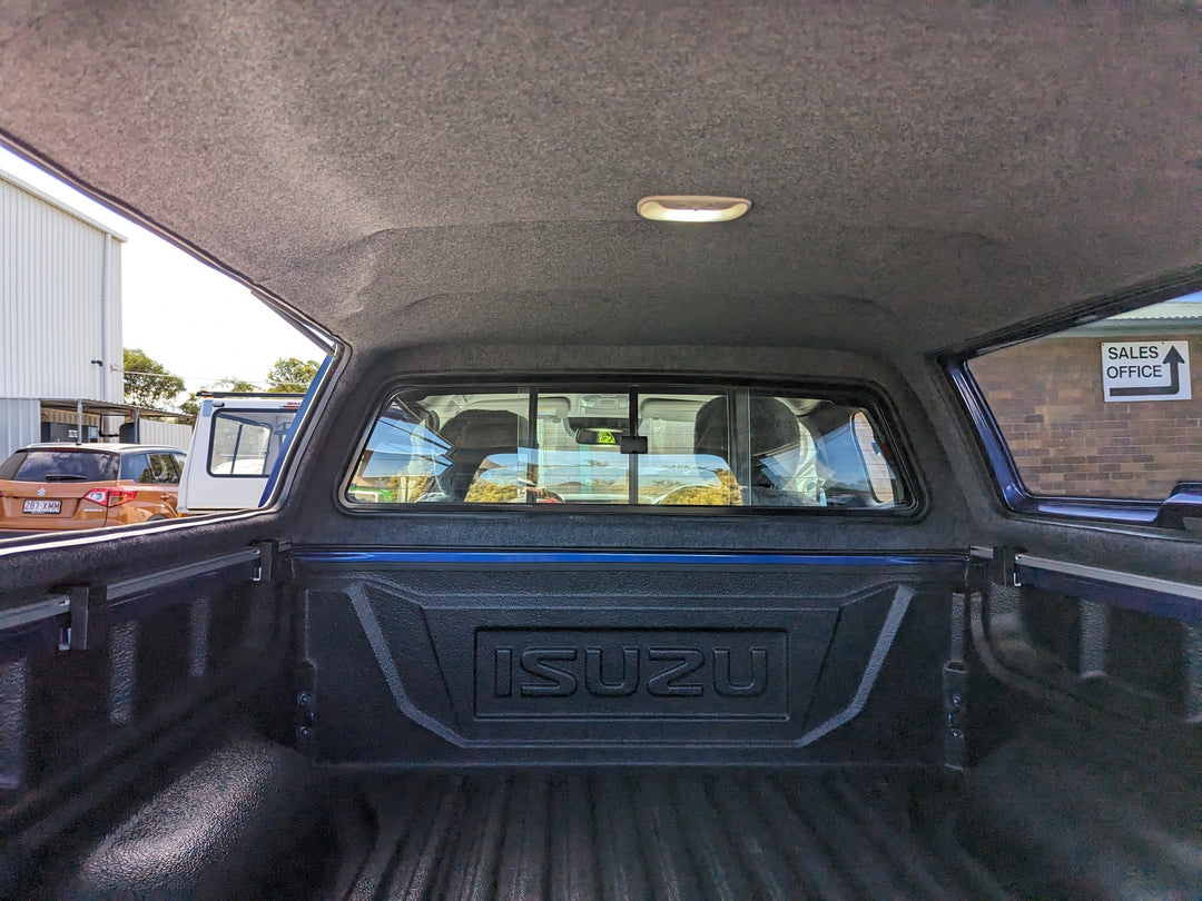 Alpha GSX Canopy - Lift Up Windows with Remote Locking to suit Isuzu D-Max 12-19 (Dual Cab)