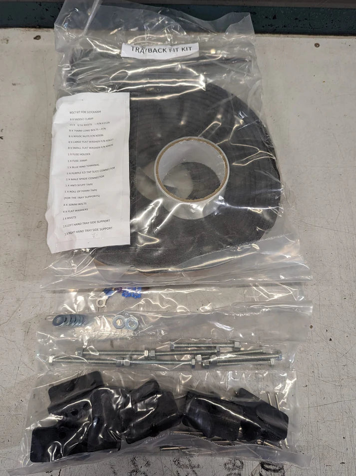Fitting Kit - Trayback series canopies