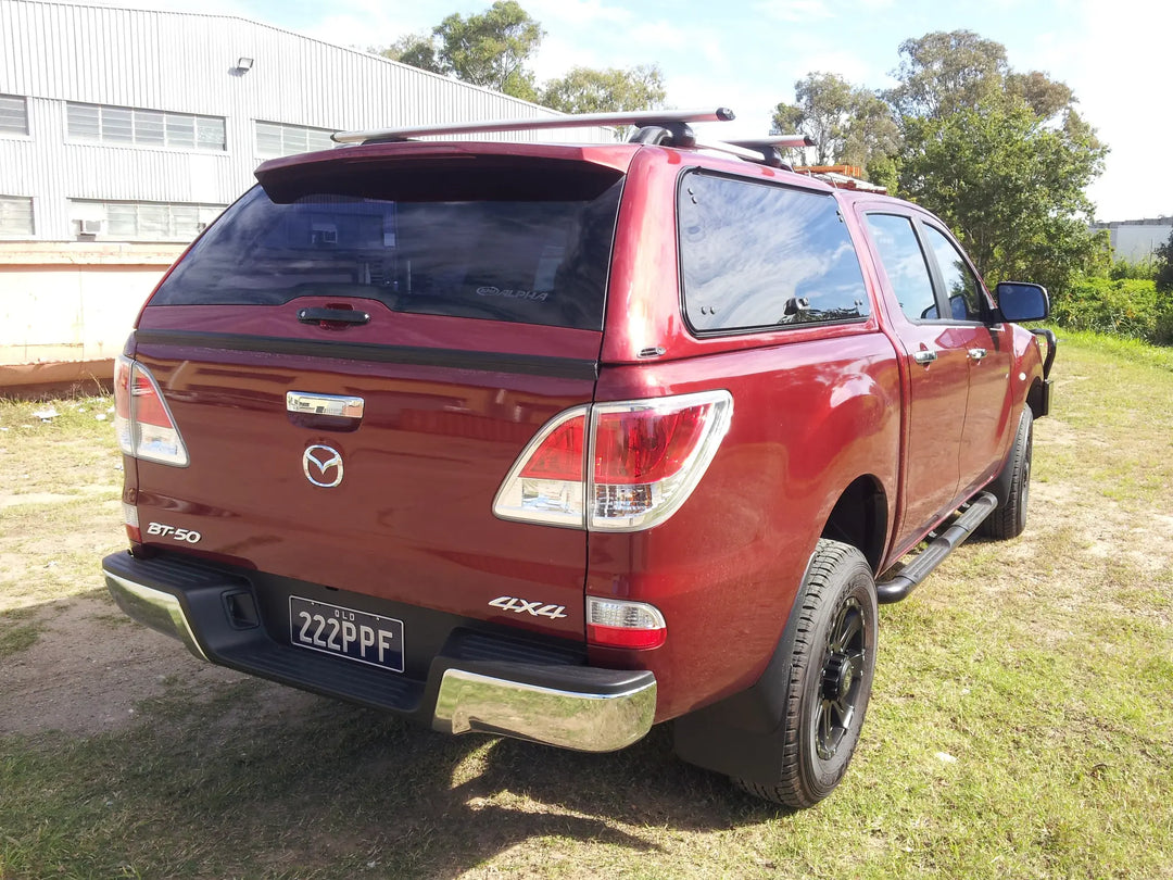 Alpha GSX Canopy - Lift Up Windows with Remote locking to suit Mazda BT50 12-20 (Dual Cab)