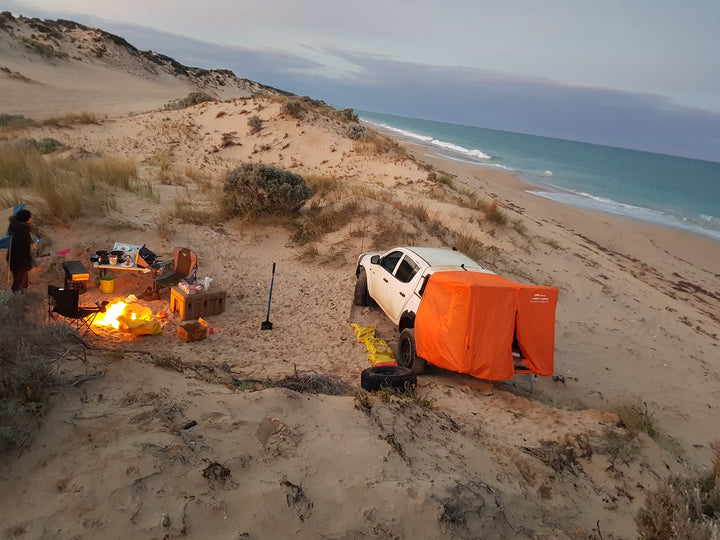 Canopy Camper Tent Sleeve - Fits all Dual Cab Styleside Utes with Canopies