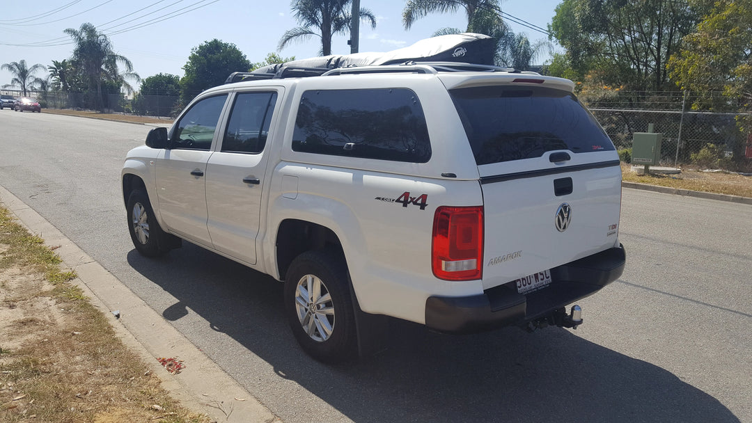 Alpha GSX Canopy - Lift Up Windows with Remote Locking to suit Volkswagen Amarok 10-22(Dual Cab)