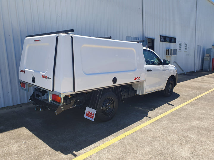 3XM Fleet Series canopy to suit any Single Cab including tray