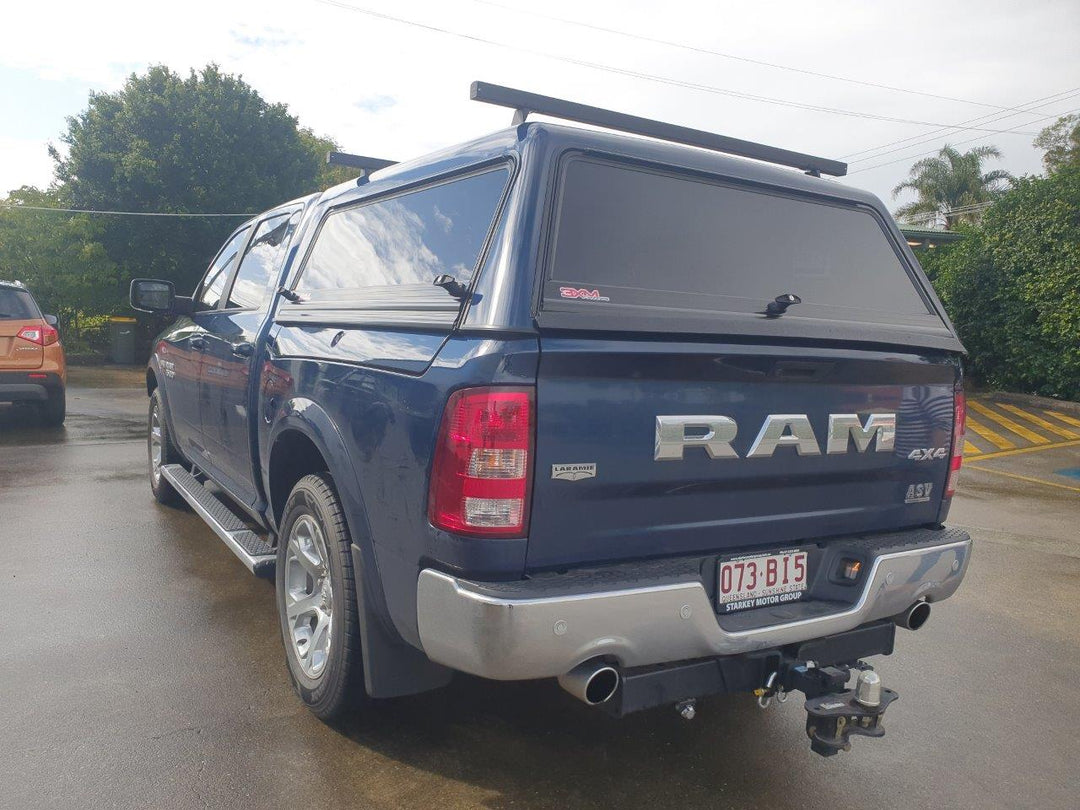 Crown Canopy with Lift Up Glass doors to suit Ram 1500 5'7" short tub with RAMBOXES