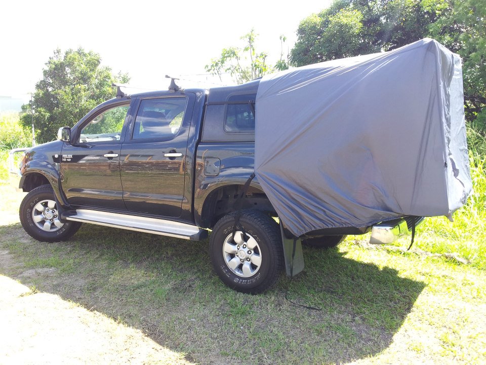 Canopy Camper Tent Sleeve for Dual Cab Utes – Fully Equipped Australia