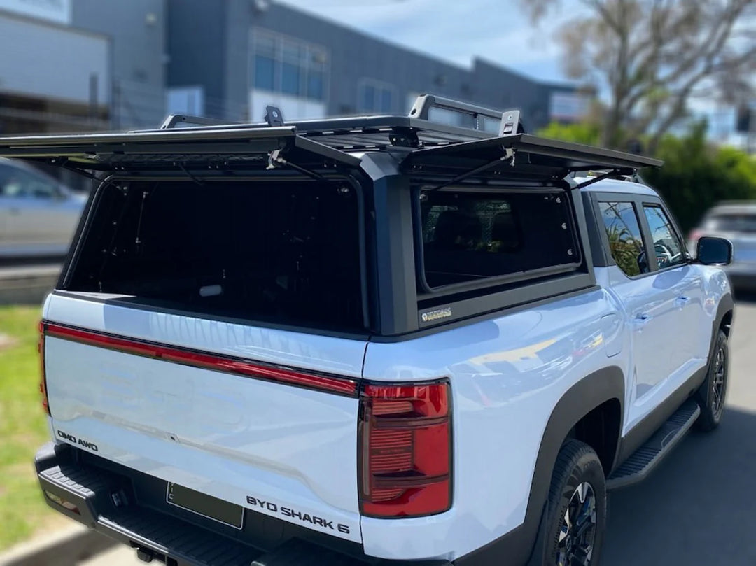 Titan Canopy - Stainless Steel - to suit BYD Shark Dual cab