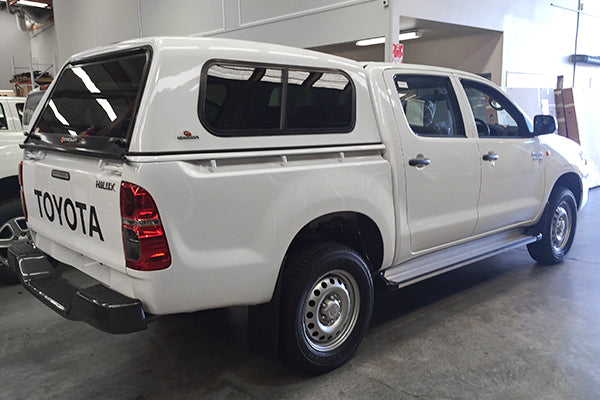 Crown Canopy with Sliding Windows to suit Toyota Hilux SR 05-15 (Dual Cab)