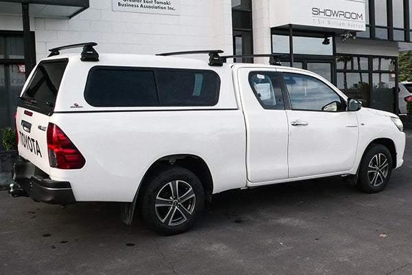 Crown Canopy with Sliding Windows to suit Toyota Hilux SR 15+ (Extra Cab)