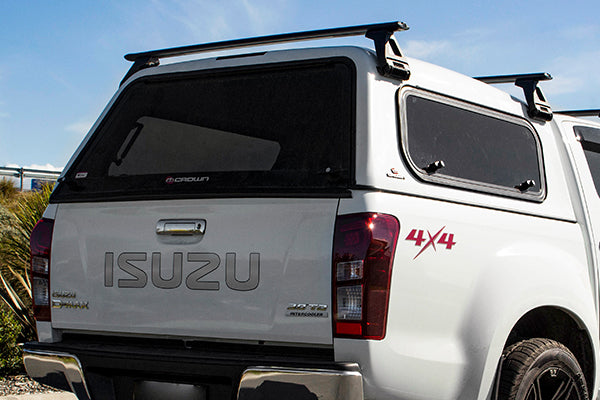 Crown Canopy with Lift Up Windows to suit Isuzu D-Max 12-16 (Dual Cab)