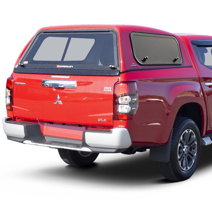 Crown Canopy with Lift Up Windows to suit Mitsubishi Triton 15-23 (Dual Cab)