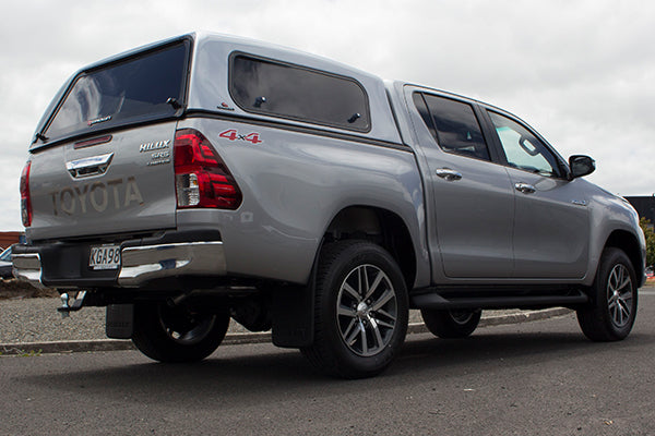 Crown canopy with lift up windows to suit toyota hilux sr5 15 dual cab