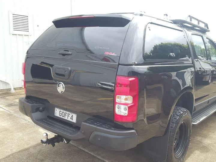 Alpha GSX Canopy - Lift Up Window with Remote locking to suit Holden Colorado 12-20(Dual Cab)
