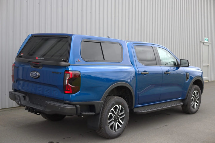 Crown Canopy with Lift Up Windows to suit Ford Ranger 22+ (Dual Cab)                             .