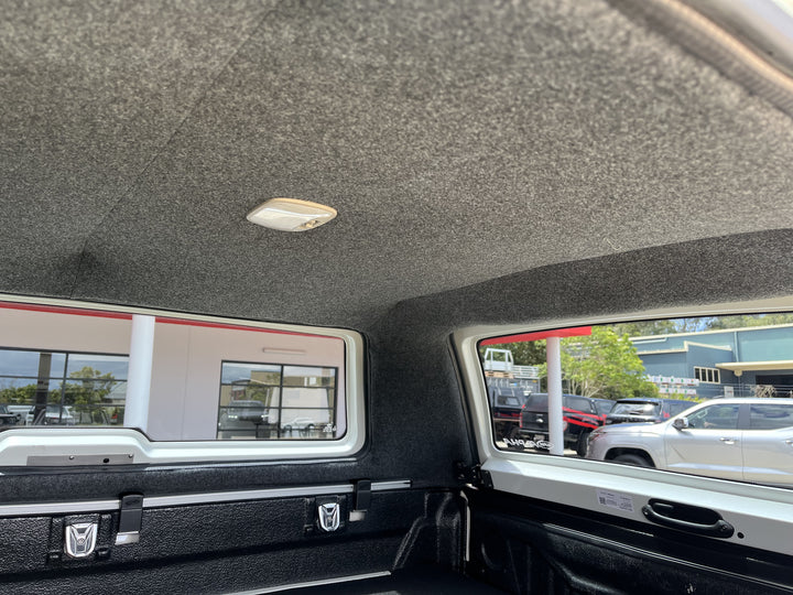 Alpha CMX with Solid Lift Up side doors to suit Ford Ranger 22+(Extra Cab)
