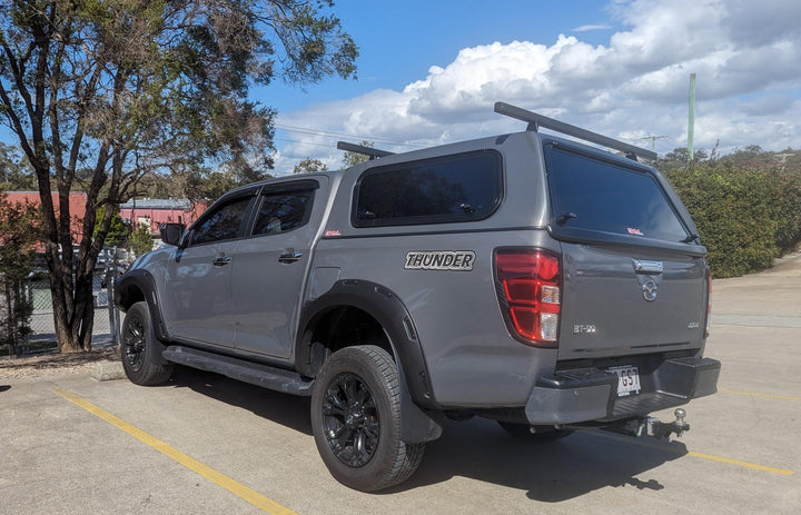 Crown Canopy with Lift Up Windows to suit Nissan Navara 21+ (Dual Cab)