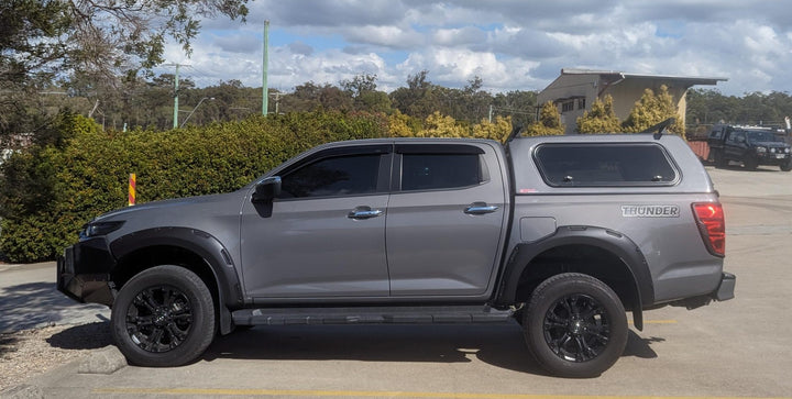 Crown Canopy with Lift Up Windows to suit Nissan Navara 21+ (Dual Cab)
