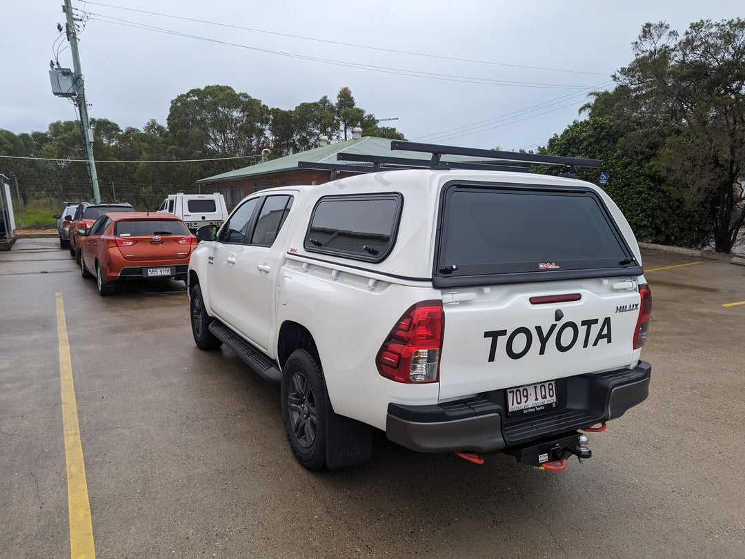 Crown Canopy with Lift Up Windows to suit Toyota Hilux SR 15+ (Dual Cab)