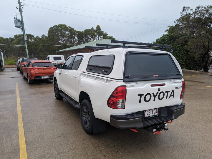Crown Canopy with Lift Up Windows to suit Toyota Hilux SR 15+ (Dual Cab)