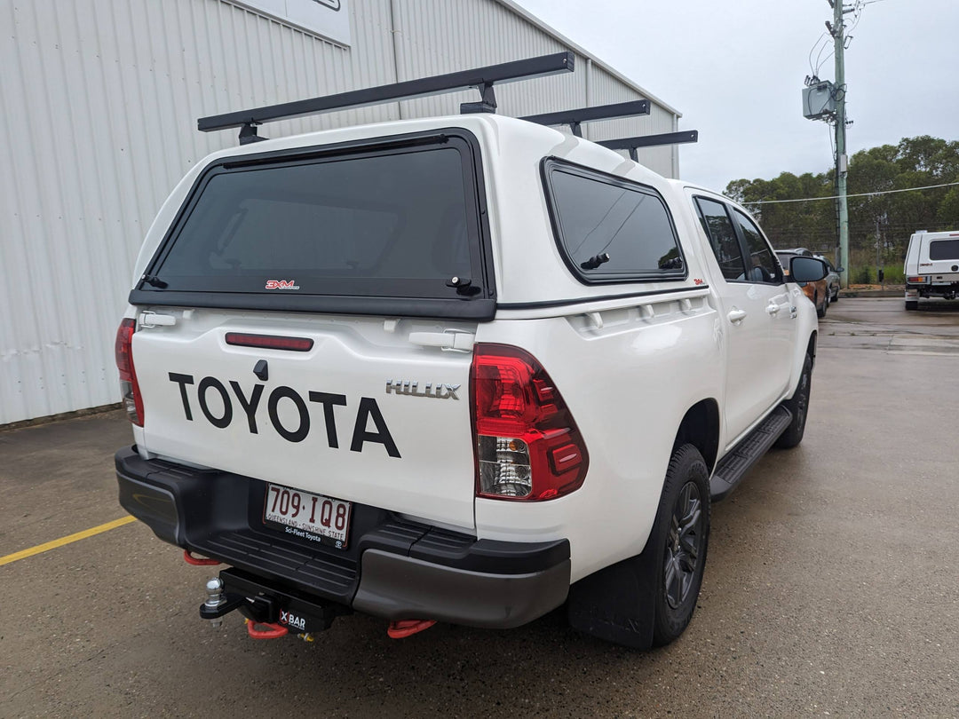 Crown Canopy with Lift Up Windows to suit Toyota Hilux SR 15+ (Dual Cab)
