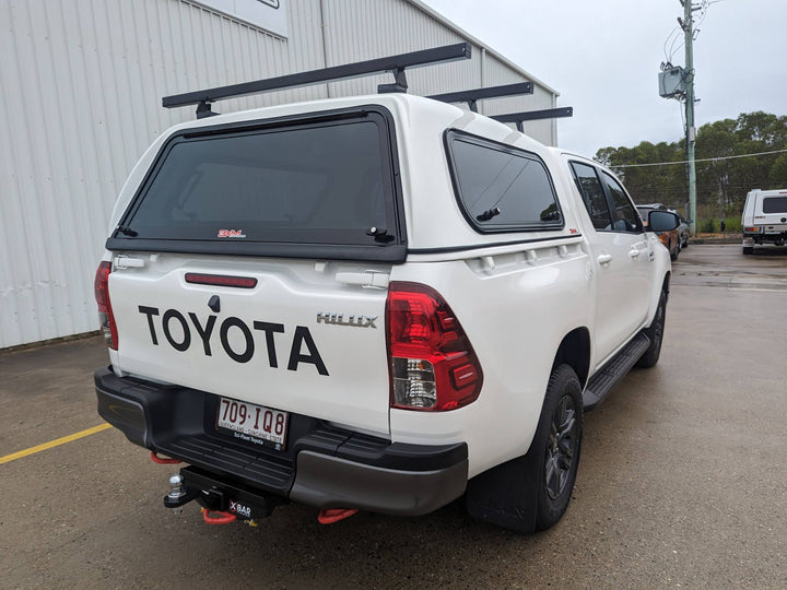 Crown Canopy with Lift Up Windows to suit Toyota Hilux SR 15+ (Dual Cab)