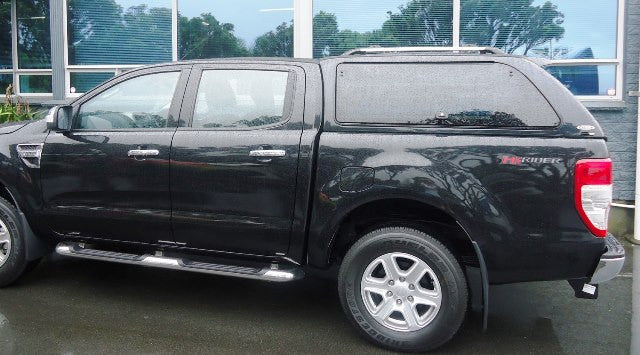 Alpha GSX Canopy - Lift Up Windows with Remote Locking to suit Ford Ranger 11-21 (Dual Cab)