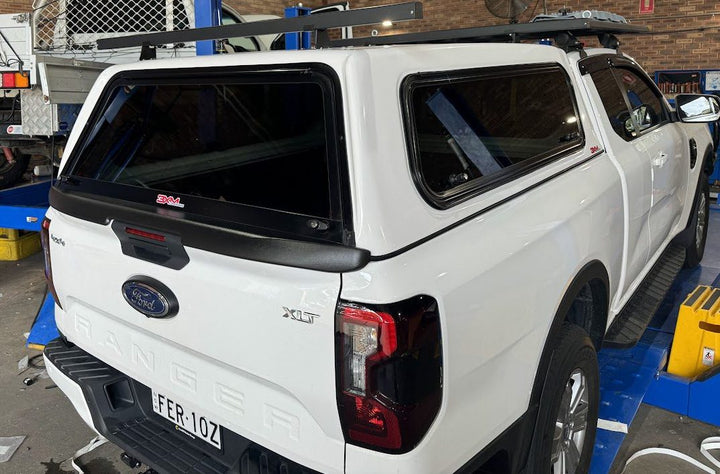 Crown Canopy with Sliding Windows to suit Ford Ranger 23+ (Extra Cab)