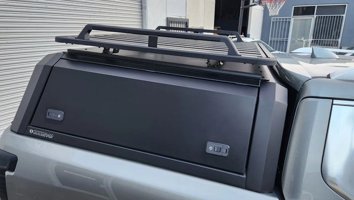 Titan Canopy - Stainless Steel - Lift Up Windows to suit GWM ALPHA24+(Dual Cab)