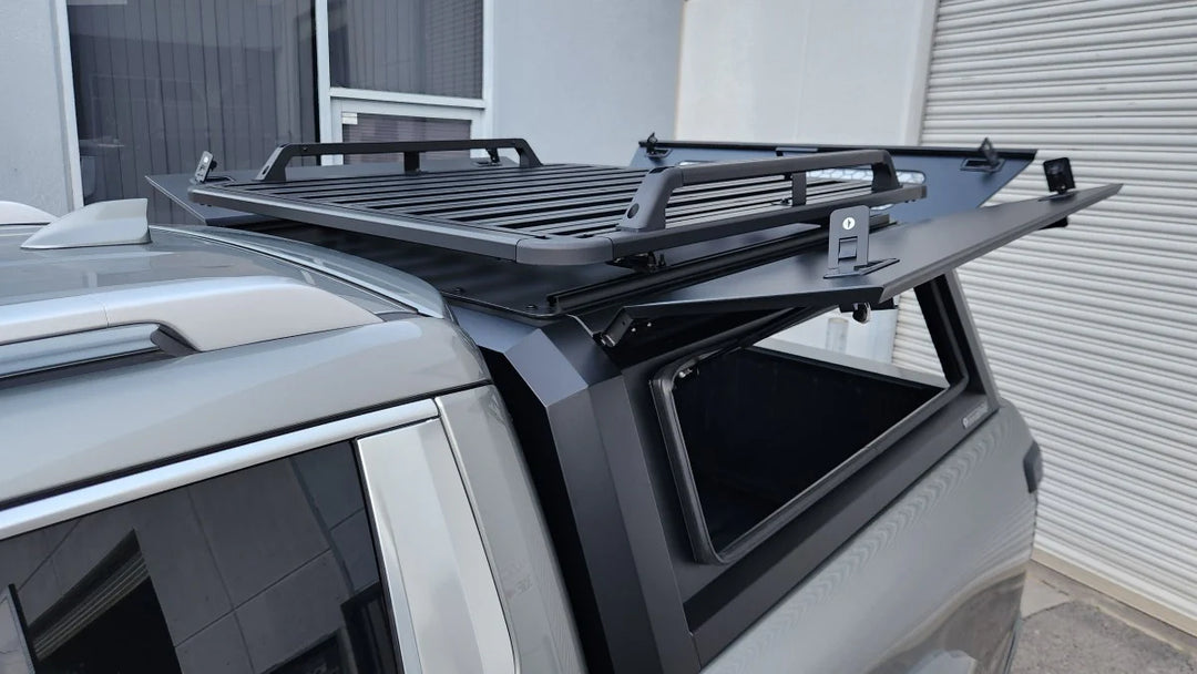 Titan Canopy - Stainless Steel - Lift Up Windows to suit GWM ALPHA24+(Dual Cab)