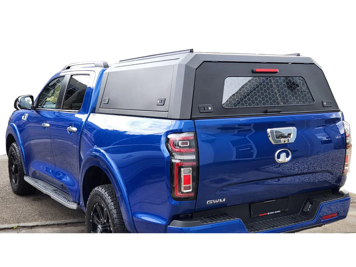 Titan Canopy - Stainless Steel - Lift Up Windows to suit GWM Cannon 21+(Dual Cab)
