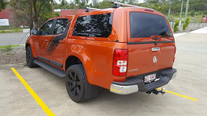 Alpha CMX-W canopy with Lift Up glass doors to suit Holden Colorado 12-20(Dual Cab)