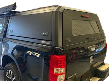 Titan Canopy - Stainless Steel - Lift Up Windows to suit Isuzu D-Max 12-20(Dual Cab)