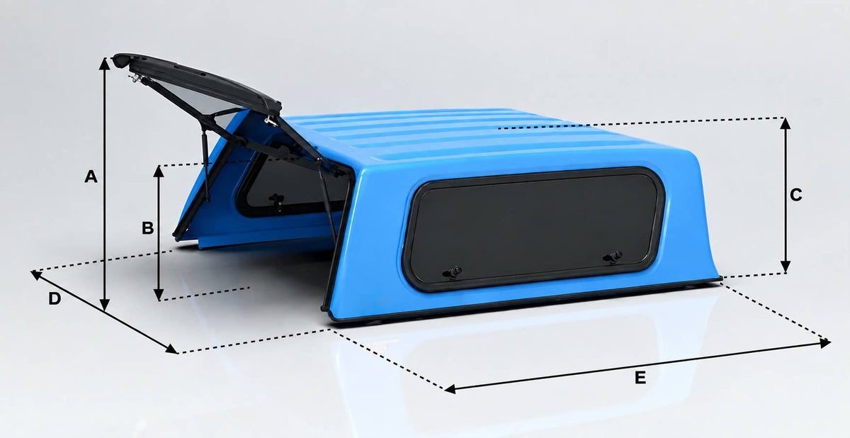 3XM Crown Canopy to suit Foton Tunland V7 and V9