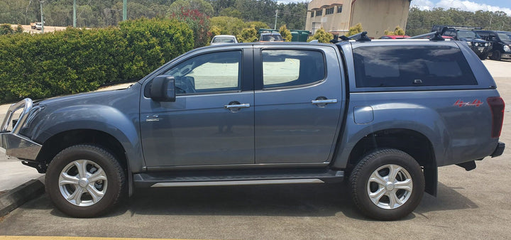 Alpha CMX-W Canopy With Lift Up Glass Doors to suit Isuzu D-Max 12-19(Dual Cab)