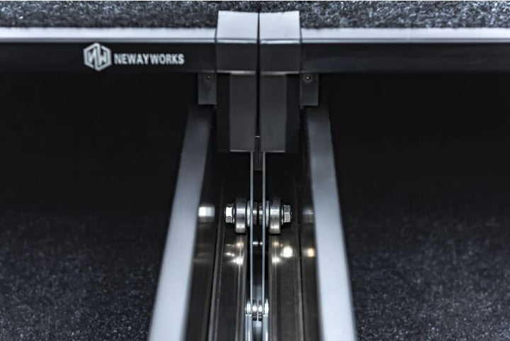 Heavy Duty Twin Drawer system with Fridge slide - with wing kit