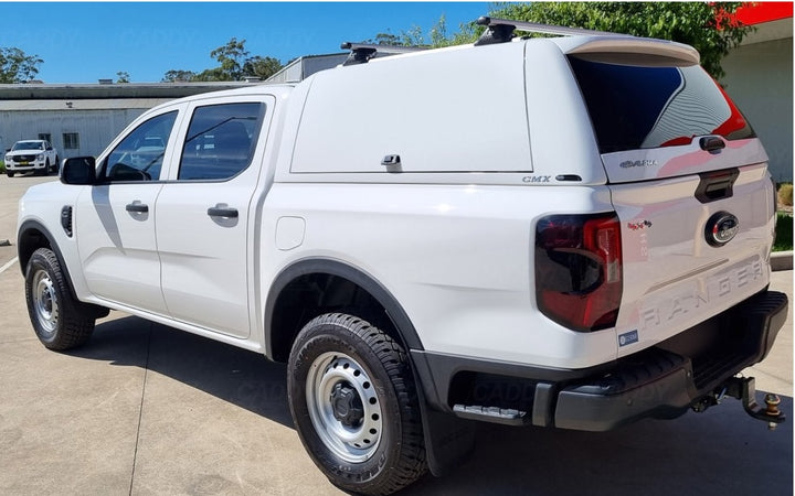 Alpha CMX with Solid Lift Up side doors to suit Ford Ranger 22+(Dual Cab)