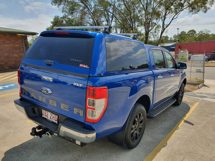 Alpha CMX-W Canopy with Lift Up Glass doors to suit Ford Ranger 11-21 (Dual Cab)