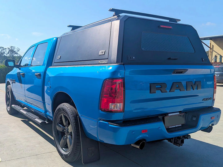 Titan Canopy - Stainless Steel - Lift Up Windows to suit Dodge Ram 1500 5"7' 19+(Dual Cab)