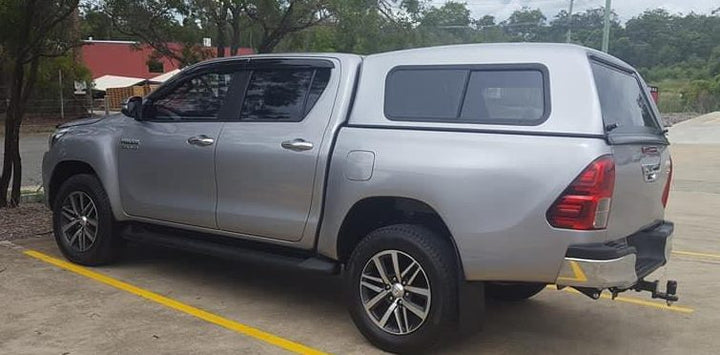 Crown Canopy with Lift Up Windows to suit Toyota Hilux SR5 15+ (Dual Cab)