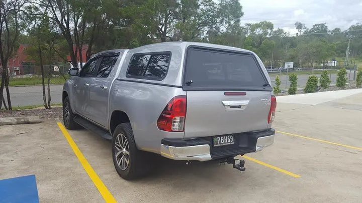 Crown Canopy with Lift Up Windows to suit Toyota Hilux SR5 15+ (Dual Cab)