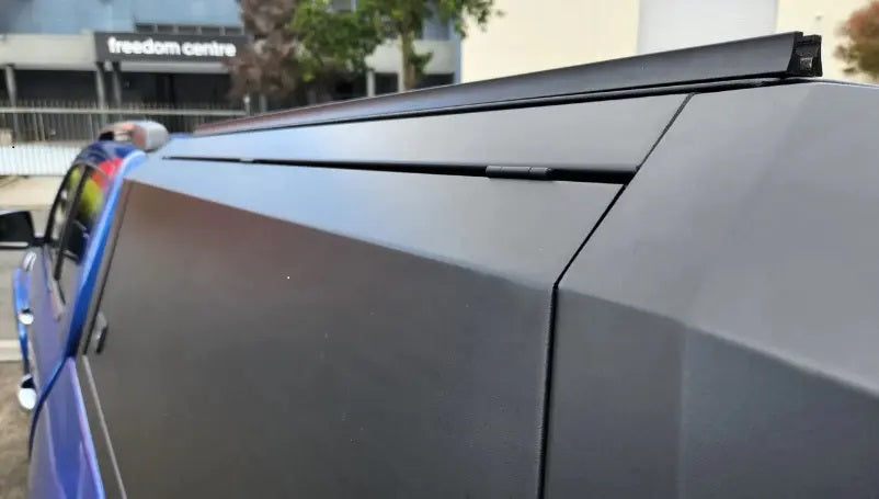Titan Canopy - Stainless Steel - Lift Up Windows to suit Mazda BT50 12-20(Dual Cab)