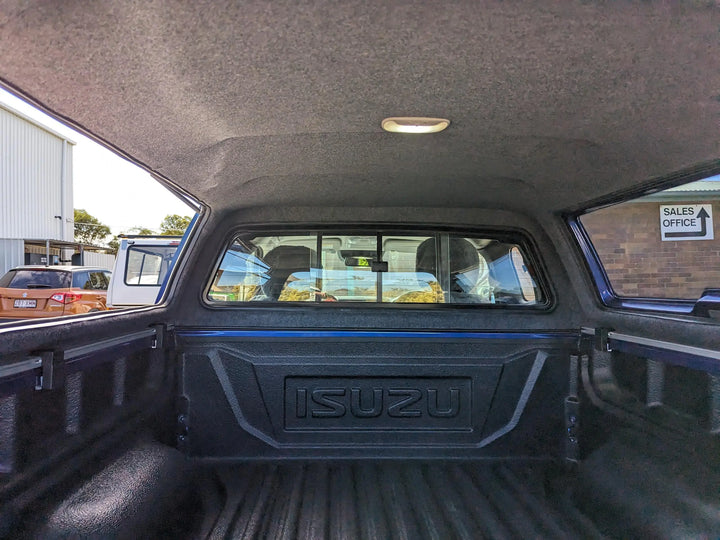 Alpha CMX Canopy with Solid Lift Up side doors to suit Nissan NP300 21+(Dual Cab)