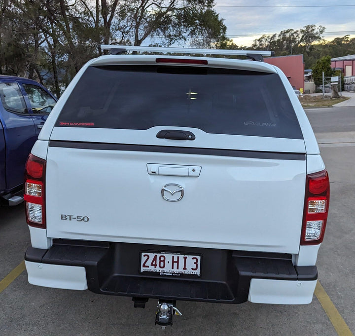 Alpha CMX Canopy with Solid Lift Up side doors to suit Mazda BT50 21+(Dual Cab)