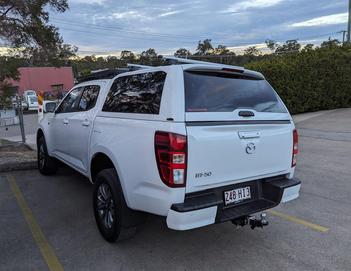 Alpha CMX Canopy with Solid Lift Up side doors to suit Mazda BT50 21+(Dual Cab)